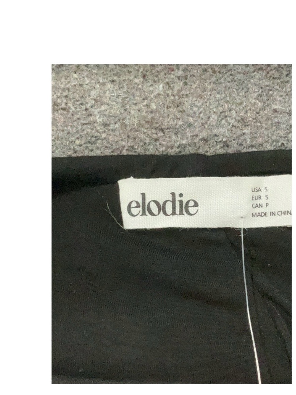 Elodie Strapless Black Ruched Midi Dress - Picture 5 of 6